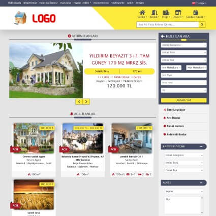 Gelişmiş Yabancı Dil Desteği (Panelden Düzenlenebilir , Hreflang SEO'lu) +Matterport 3D Sanal Tur desteği + Açılış Mesajı Gösterebilme + Panelden Renk Değişikliği +Whatsapp Canlı Destek + Diğer Standart Özelliklerimiz+Temayı İncele Butonundan Temayı Online İnceleyebilirsiniz