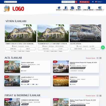 Standart Tüm Özellikler +En Güncel SEO Altyapısı + Konutlar için Enerji Kimlik Belgesi Bilgileri Ekleyebilme + Blog +Foto Galeri + Müşteri Yorumları + Her Dil İçin Ayrı Whatsapp Tanımlayabilme + Danışmanlar İçin Profil Sayfası+ Panelden Kişisel Renk Oluşturabilme + Ve Daha Nice Güzel Özellikleri Görmek İçin Temayı Online İnceleyebilirsiniz
