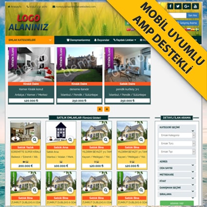 Mobil Uyumlu + AMP Destekli + Renk Değişikliği Yapılabilir (Destek Ekibi Tarafından)+Temayı İncele Butonundan Temayı Online İnceleyebilirsiniz